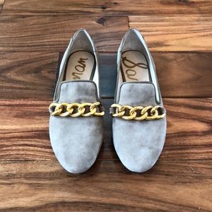 Beautiful tan suede Sam Edelman loafers